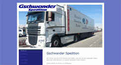 Desktop Screenshot of gschwander.com